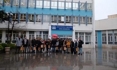 Gazetecilik Bölümü Öğrencilerinden AA VE İHA’ya Ziyaret