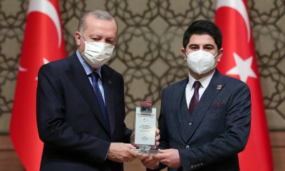 Öğretim Üyemiz Doç. Dr. Evren Küçük’e TÜBA Ödülü Cumhurbaşkanımız Tarafından Takdim Edildi