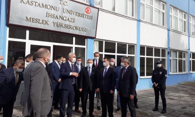 Vali Çakır, Milletvekili Çelik ve İhsangazi Belediye Başkanı’ndan İhsangazi MYO’ya Ziyaret