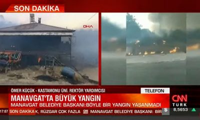 Rektör Yardımcımız Prof. Dr. Ömer Küçük’den Manavgat İlçesinde Çıkan Orman Yangınları Hakkında Değerlendirme