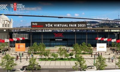 “Study in Turkey YÖK Sanal Fuarı 2021”de Üniversitemizin Standı Yoğun İlgi Gördü