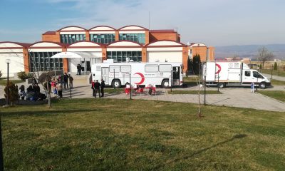Kızılay Kan Toplama Merkezi Kampüsümüzde