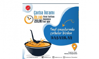 “Final Sınavlarında Çorbalar Bizden”