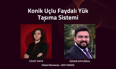 Üniversitemiz Öğrencisinden Patent Başarısı