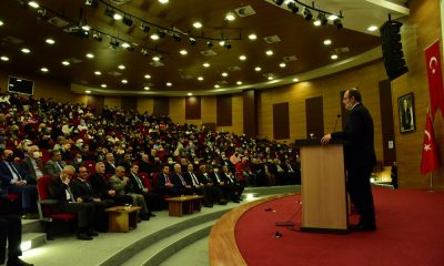 Eski Diyanet İşleri Başkanı Prof. Dr. Mehmet Görmez, Üniversitemizde Öğrencilerle Bir Araya  Geldi