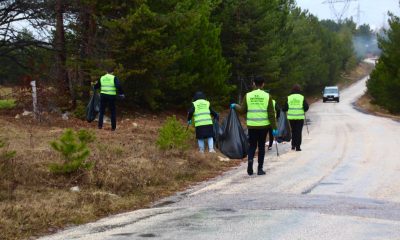 Çevre Gönüllüleri, Çöp Toplama Etkinliği Gerçekleştirdi