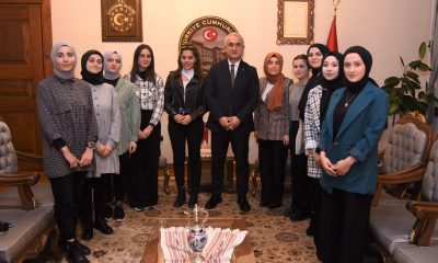 KYK Öğrencilerinden Vali Avni Çakır’a Ziyaret
