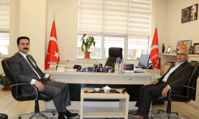 Kaymakam Özen, Dekan Prof. Dr. Çetin’i Ziyaret Etti