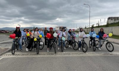 <strong>Kastamonu Üniversitesi’nde Ebeler Haftası Bisiklet Turu ile Kutlandı</strong>