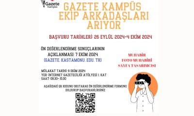 Gazete Kampüs Ekip Arkadaşları Arıyor!