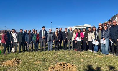 Kastamonu Üniversitesi’nde “Yarınlar için Fidan Dik” sloganıyla 100 fidan toprakla buluştu