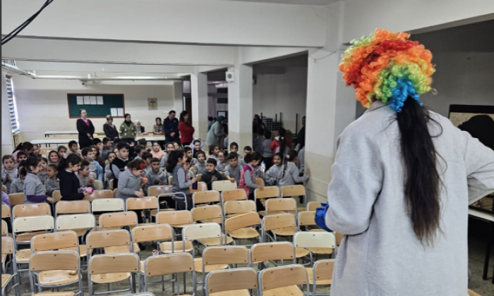 Köy Okulunda Beyaz Perde Heyecanı