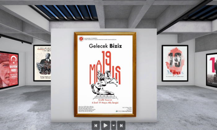 “Gelecek Biziz” Afiş Sergisi ile 19 Mayıs’a Anlamlı Kutlama