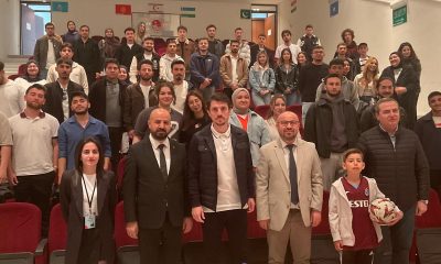 Kastamonuspor’un Teknik Direktörü Ergin Keleş, Kastamonu Üniversitesi’nde Gençlerle Buluştu