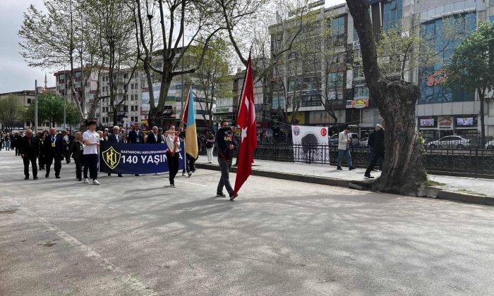 Abdurrahman Paşa Lisesi Marşı Kastamonu’da Yankılandı