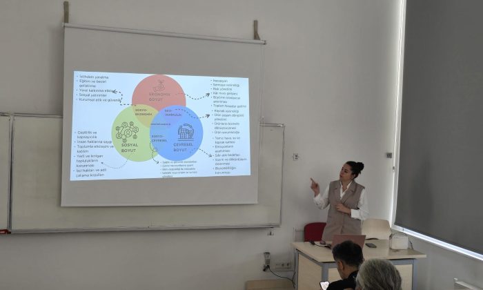Mühendislik ve Mimarlık Fakültesi’nde Sürdürülebilirlik Adlı Eğiticilerin Eğitimi Gerçekleştirildi