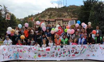 Kastamonu’da Filistinli Çocuklar İçin Çizdiler