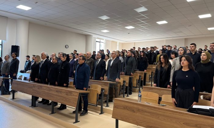 Eğitim Fakültesi’nde 10 Kasım Atatürk’ü Anma Programı Gerçekleştirildi